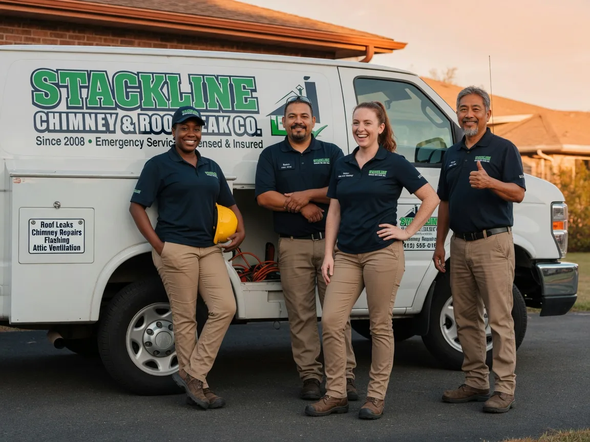 Chimney flashing repair company in Bridgeport, WA